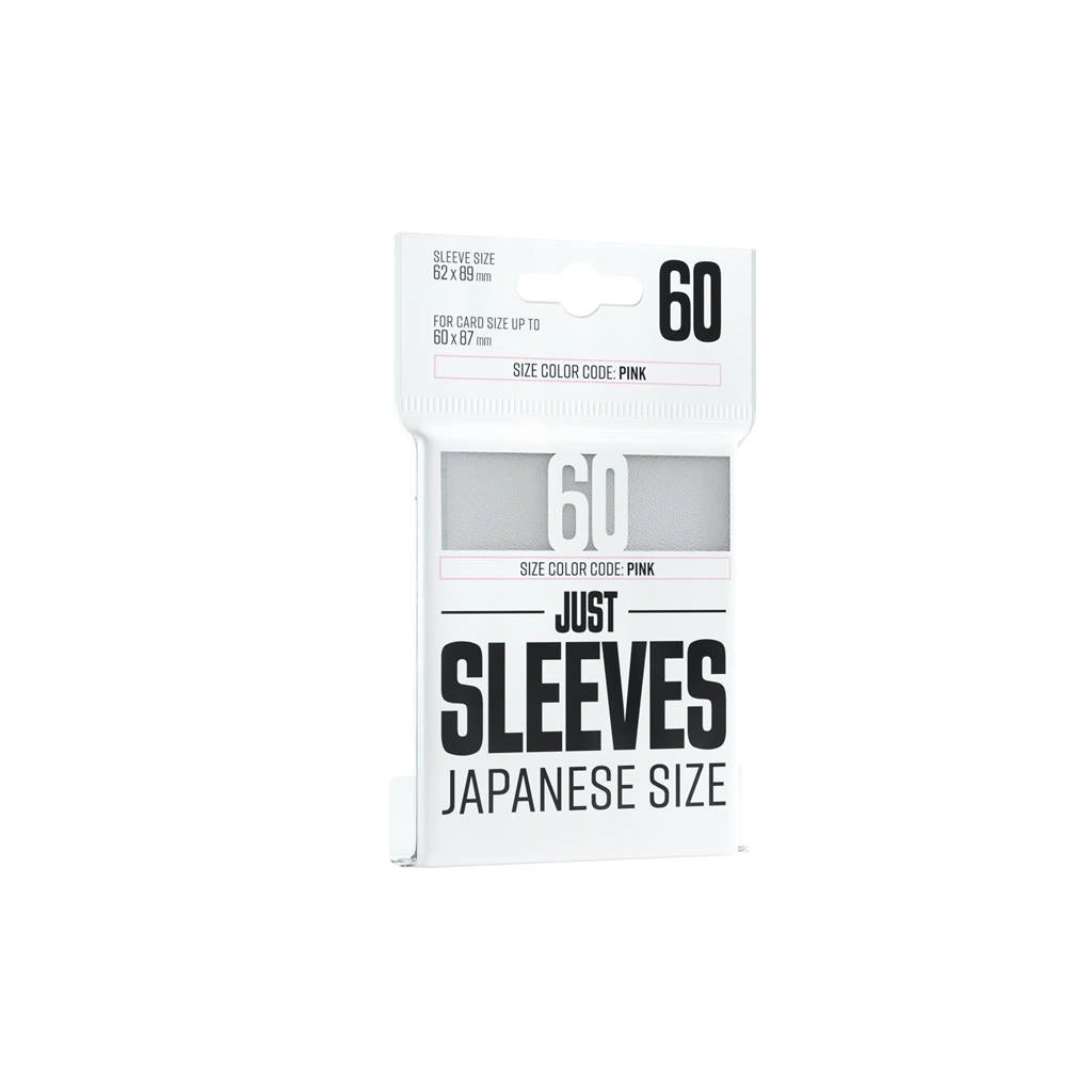 Gamegenic - Just Sleeves - Japanese Size White (60 Sleeves)