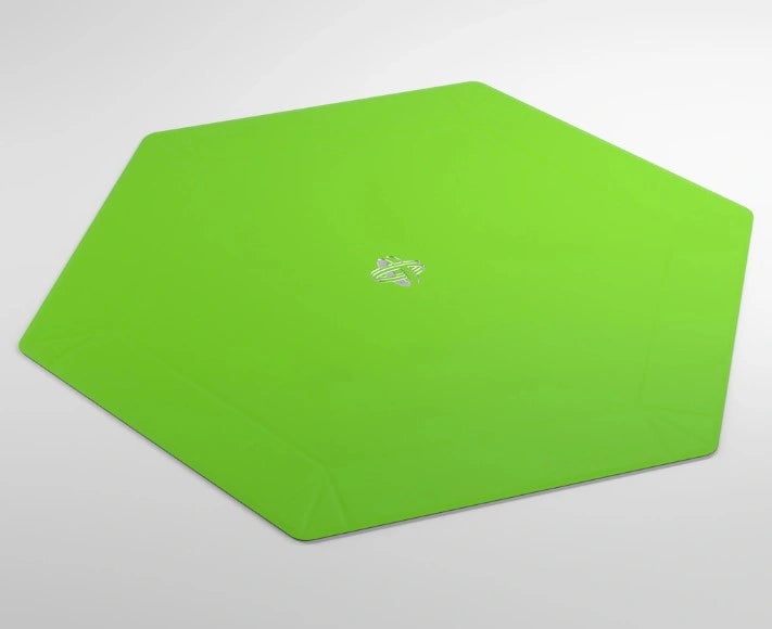 Gamegenic - Magnetic Dice Tray Hexagonal: Black / Green