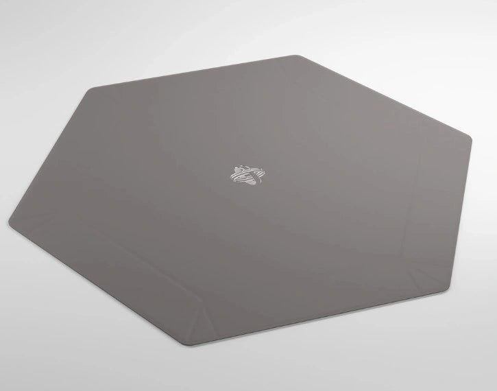 Gamegenic - Magnetic Dice Tray Hexagonal: Black / Gray