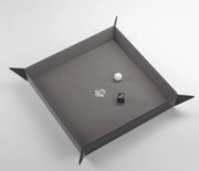 Gamegenic - Magnetic Dice Tray Square: Black / Grey