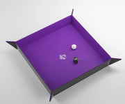 Gamegenic - Magnetic Dice Tray Square: Black / Purple