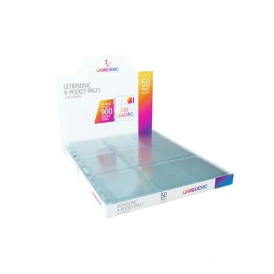 Gamegenic - Ultrasonic 9-Pocket Pages Sideloading 50 Pages