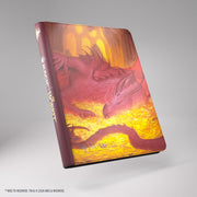 Gamegenic: Magic: The Gathering | The Hobbit Zip-Up Album 18-Pocket - Smaug's Mox Amber