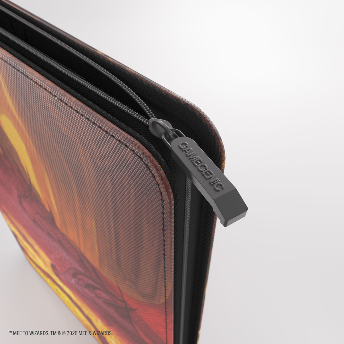 Gamegenic: Magic: The Gathering | The Hobbit Zip-Up Album 18-Pocket - Smaug's Mox Amber