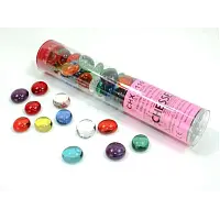 Gaming Counters / Glass Stones - Välj färg