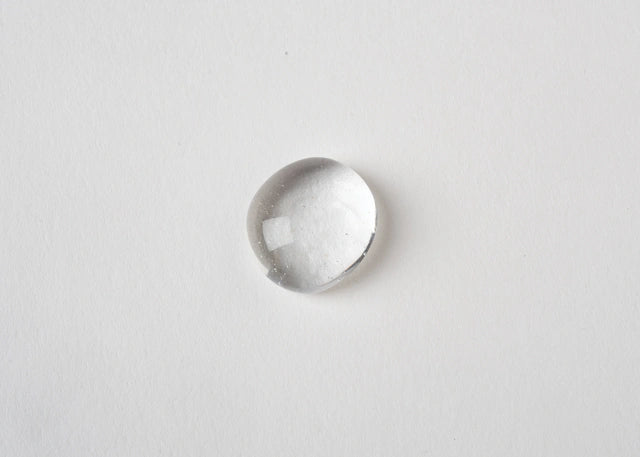 Glass Gaming Stones - Translucent Clear (40)