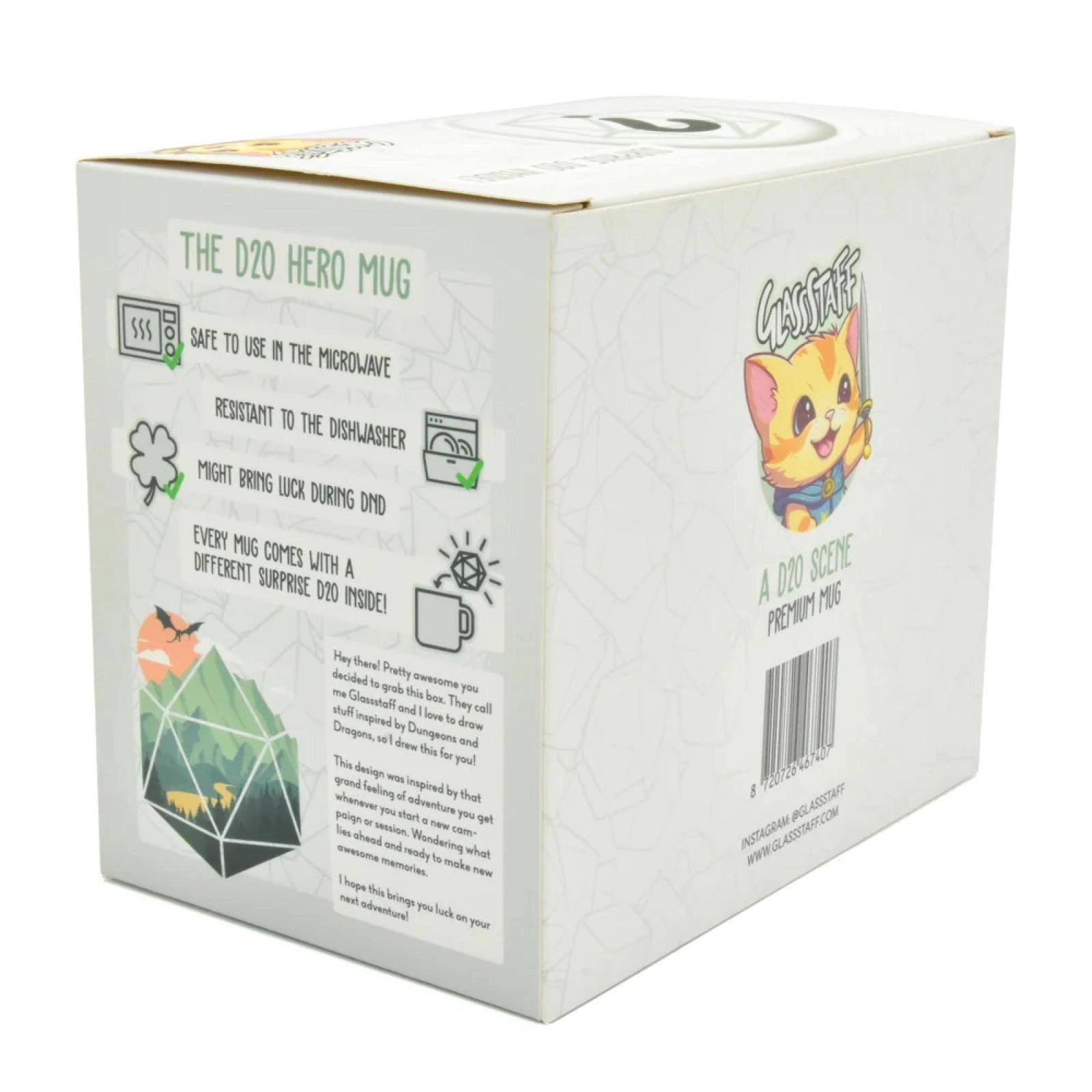 A d20 Scene Gift Mug