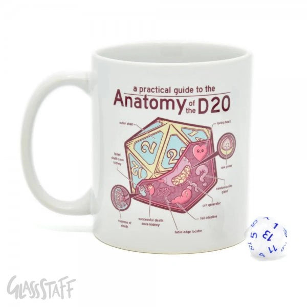 Anatomy of the D20 Gift Mug