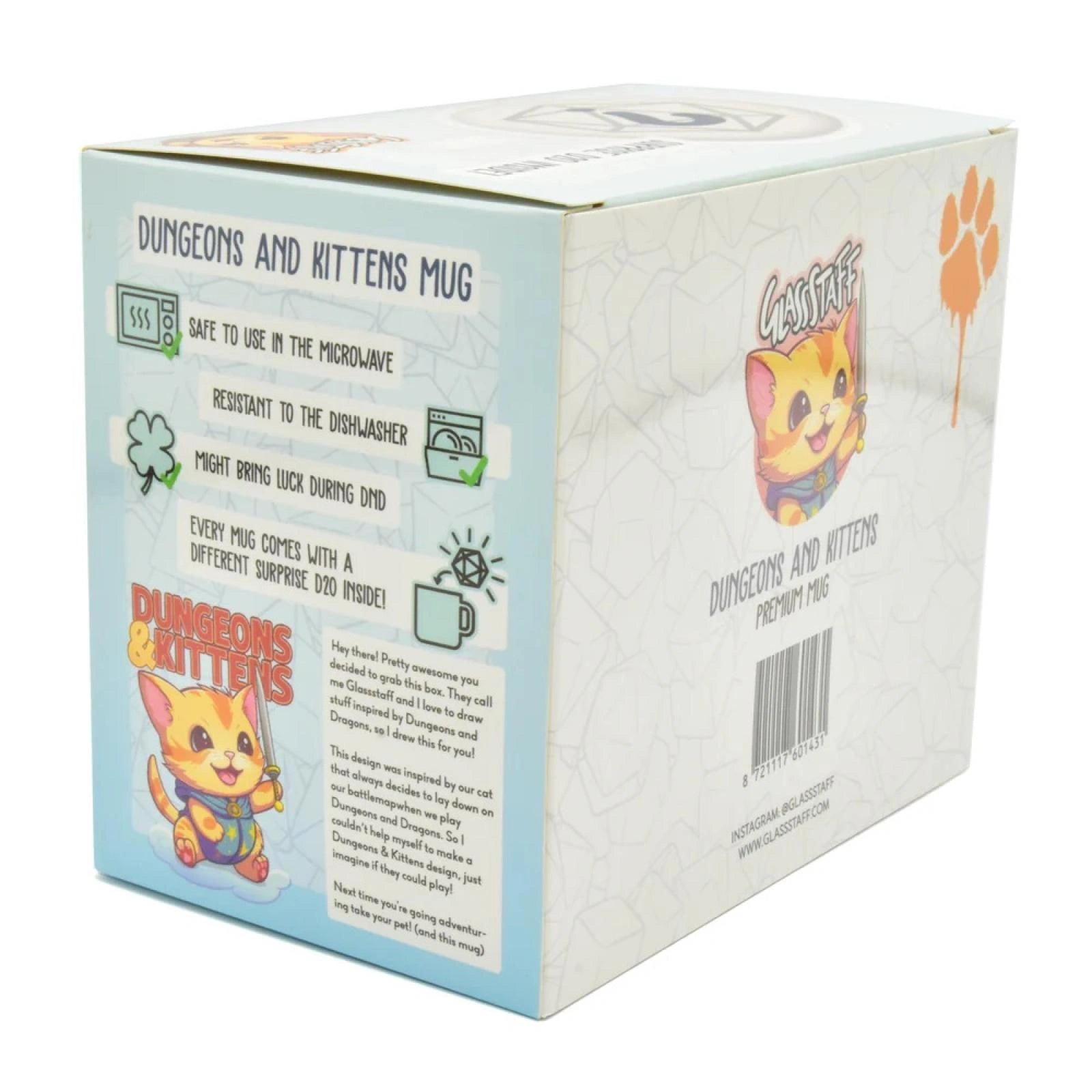 Dungeons & Cats Gift Mug