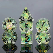A Role Playing Dice Set: Forest