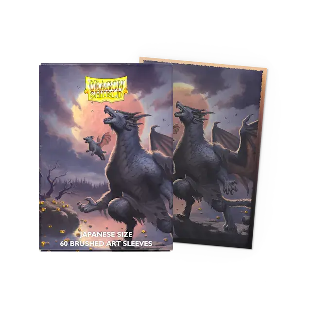 Dragon Shield Japanese size Brushed Art Sleeves - Halloween 2023