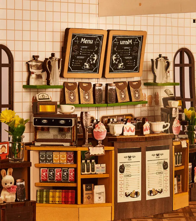 Holiday Cafe - Book Nook Kit - Rolife