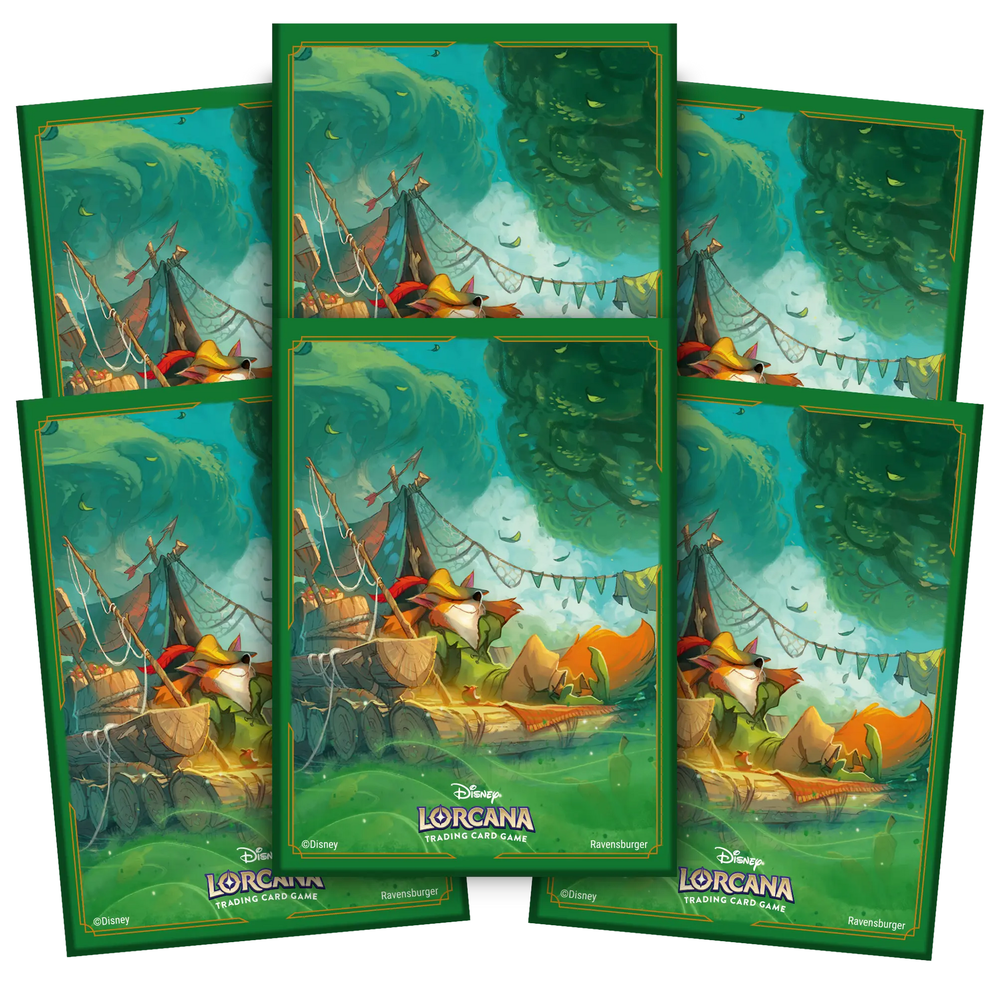 Disney Lorcana TCG: Into the Inklands - Card Sleeves Robin Hood