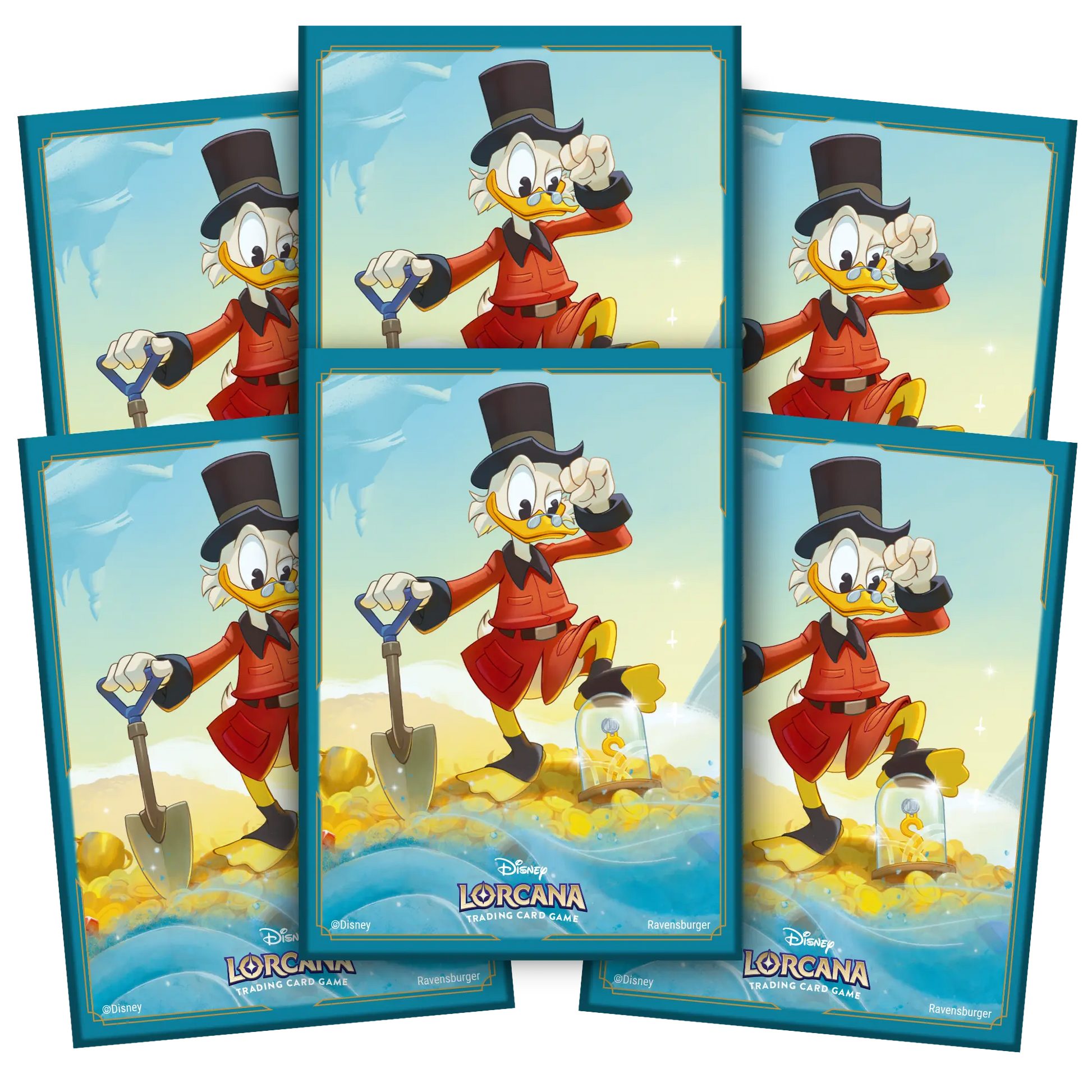 Disney Lorcana TCG: Into the Inklands - Card Sleeves Scrooge McDuck