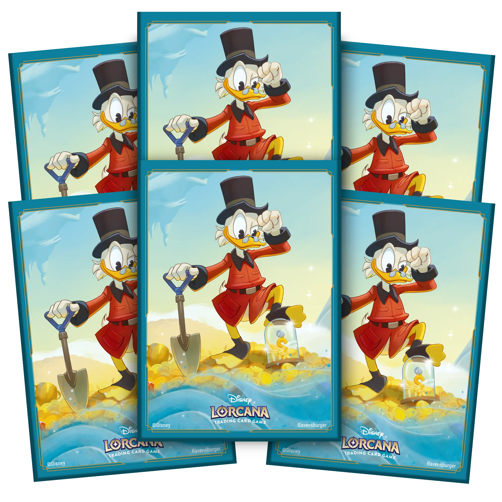 Disney Lorcana TCG: Into the Inklands - Card Sleeves Scrooge McDuck