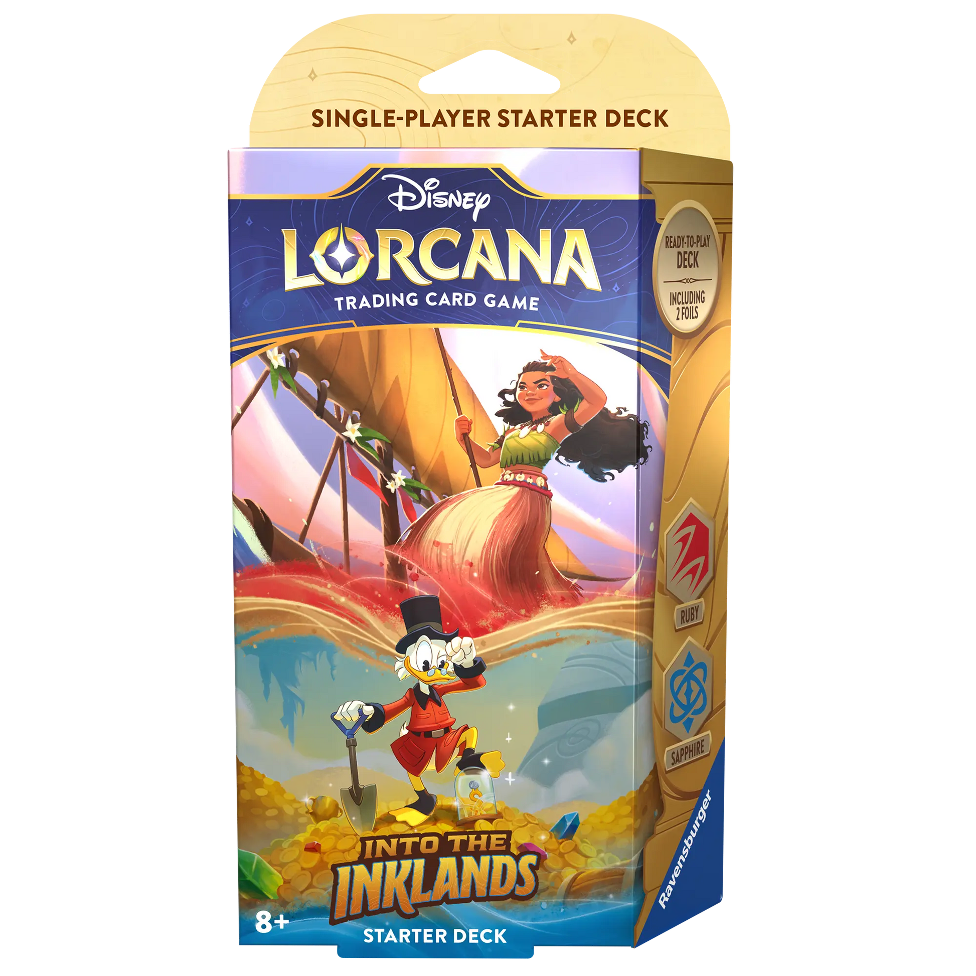 Disney Lorcana TCG: Into the Inklands - Starter deck - Moana & Scrooge McDuck