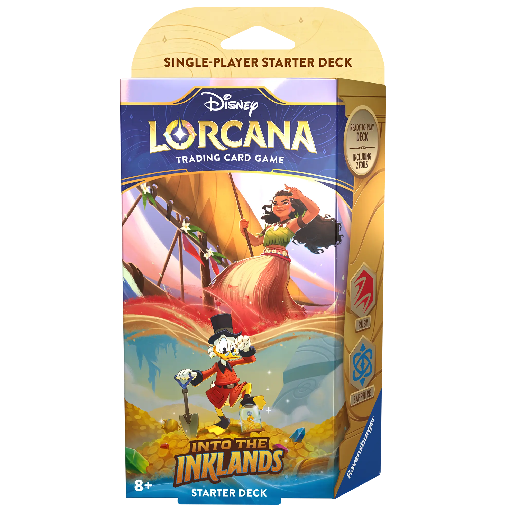 Disney Lorcana TCG: Into the Inklands - Starter deck - Moana & Scrooge McDuck