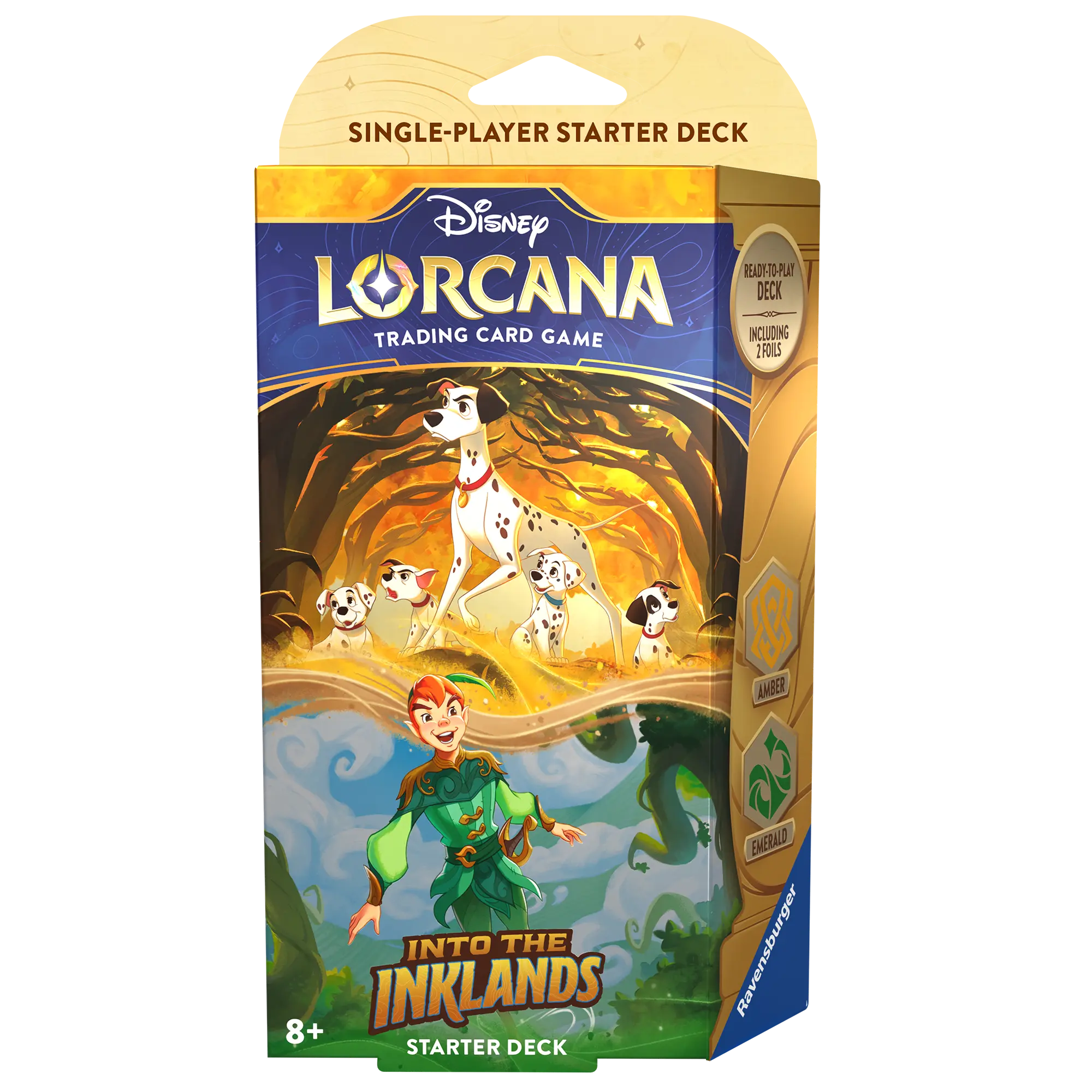 Disney Lorcana TCG: Into the Inklands - Starter deck - Pongo & Peter Pan