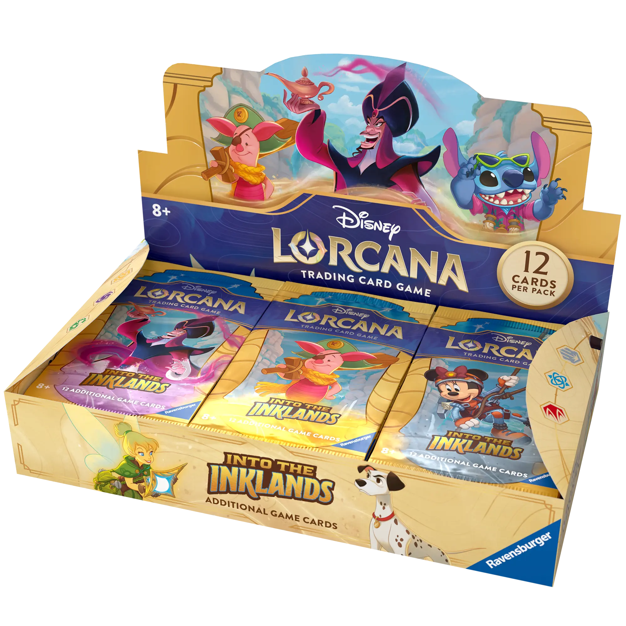 Disney Lorcana TCG: Into the Inklands - Booster Pack Display (24 boosters)