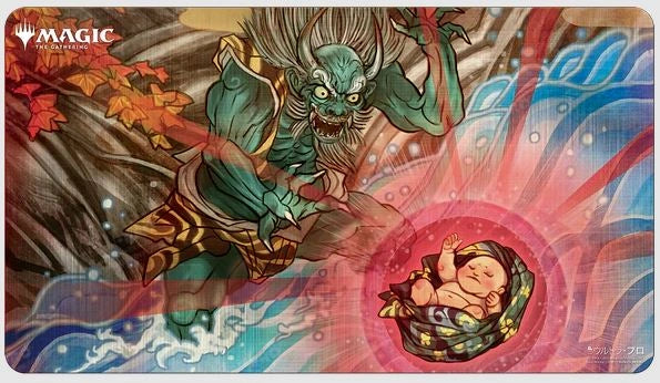 Japanese Mystical Archive Claim the Firstborn Standard Gaming Playmat för Magic: The Gathering