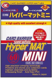 KMC Small Sleeves - Hyper Mat White (60 Sleeves)