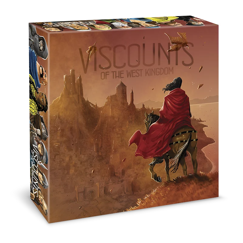 Viscounts of the Western Kingdom Collector's Box Board Game
