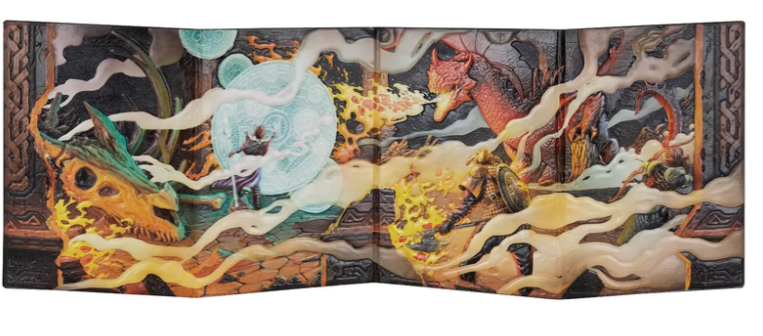 LYNX Customizable DM Screen 3D Colour
