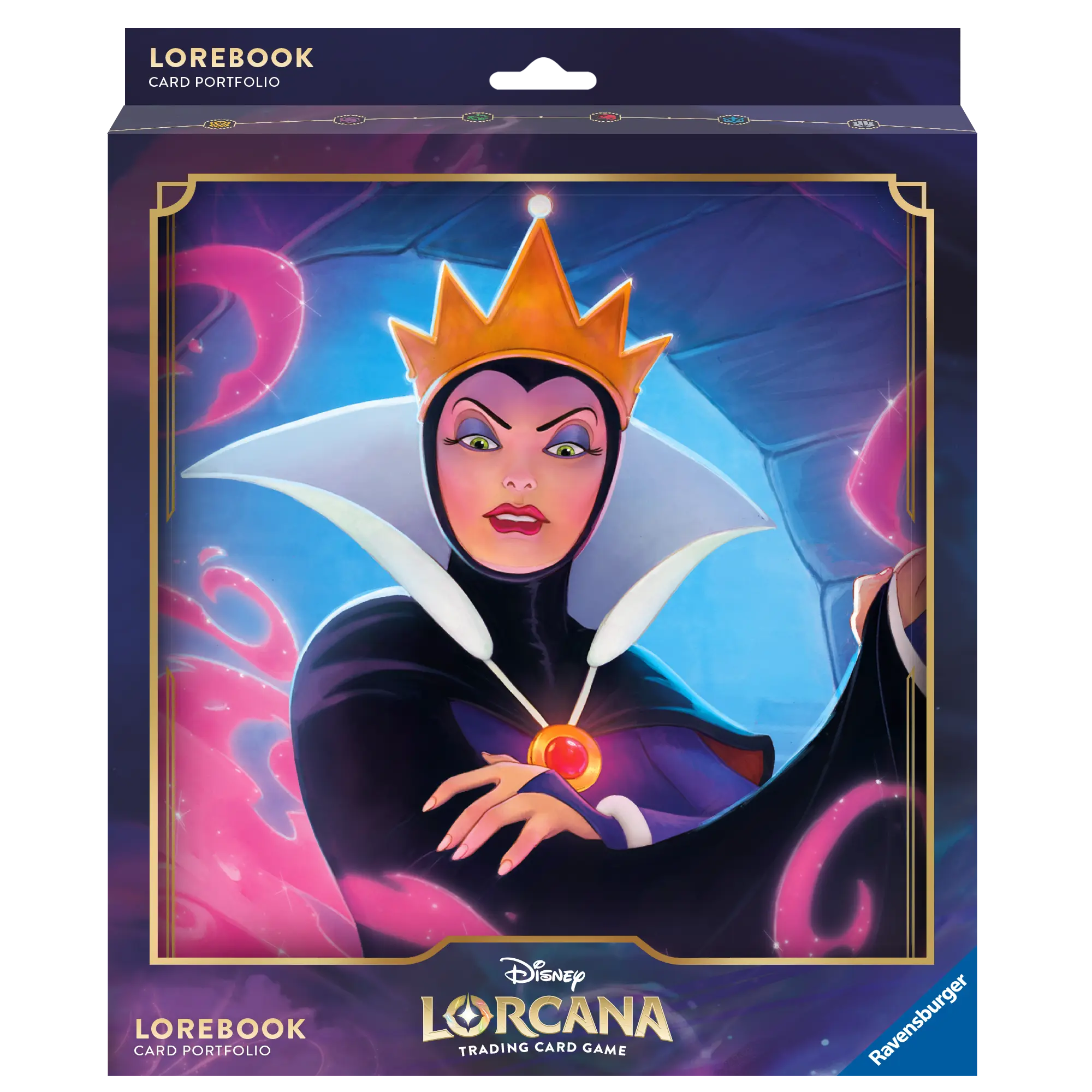 Disney Lorcana TCG: The First Chapter - Lorebook Card Portfolio The Evil Queen