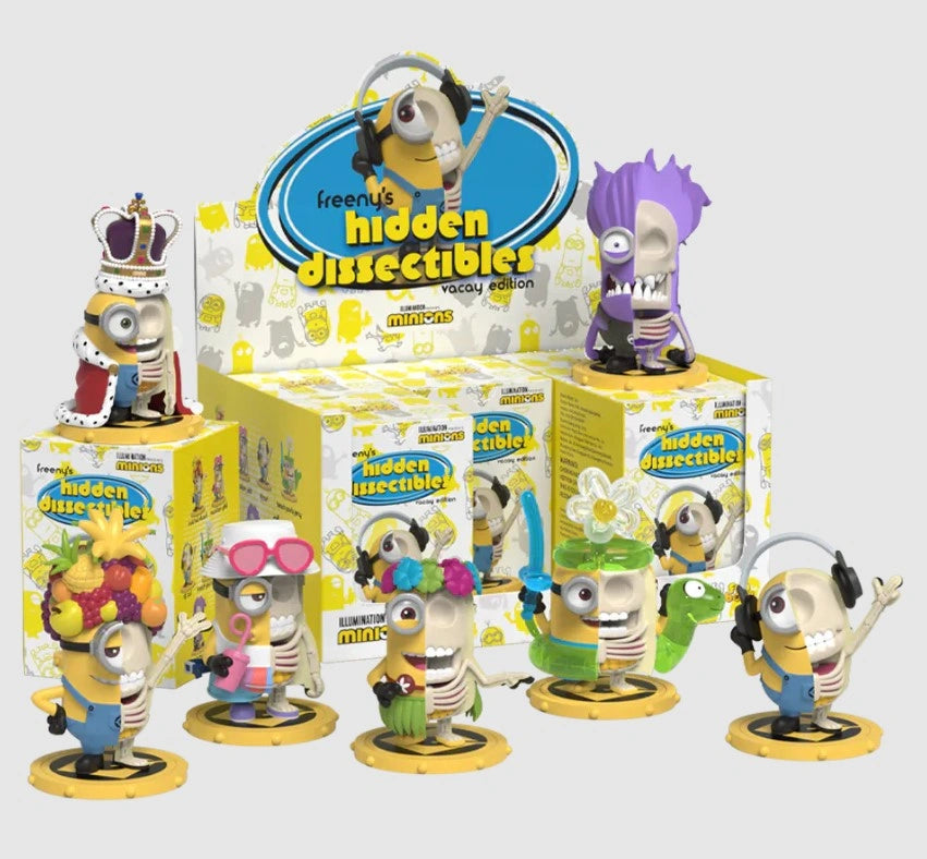 MIGHTY JAXX - Freeny's Hidden Dissectibles Minions Series 01 - Vacay Edition