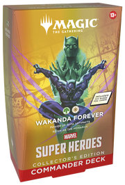 Magic The Gathering: Marvel Super Heroes Commander Deck Collector's Edition - Wakanda Forever