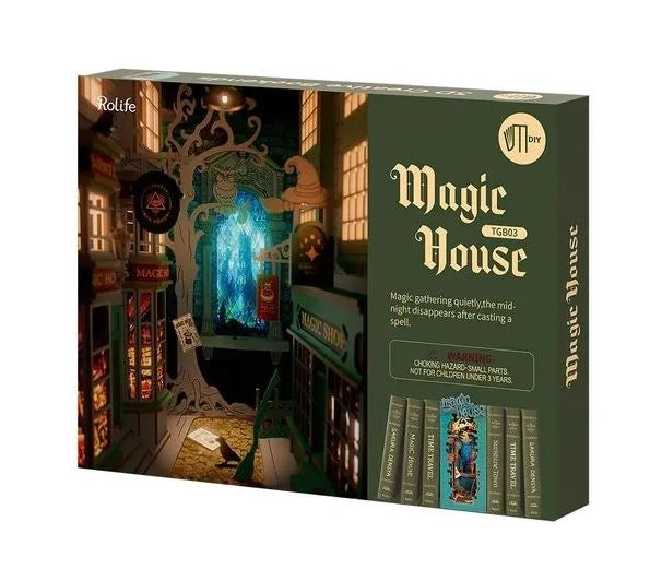 Magic House - Book Nook Kit - Rolife