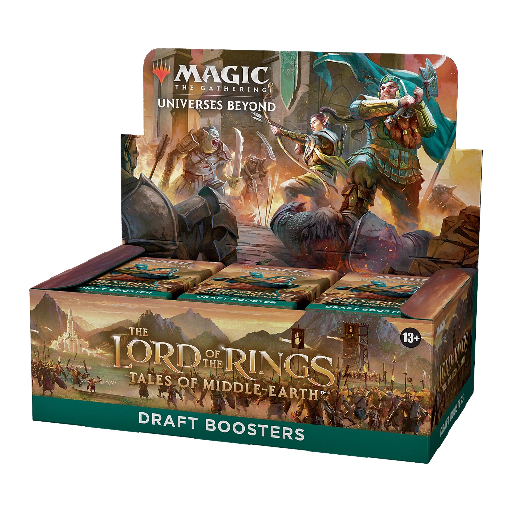 Magic The Gathering - The Lord of the Rings: Tales of Middle-earth Draft Booster Display (36 Packs)