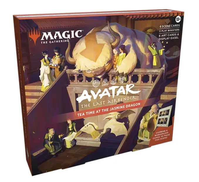 Magic The Gathering: Avatar: The Last Airbender Scene Box - Tea Time at the Jasmine Dragon