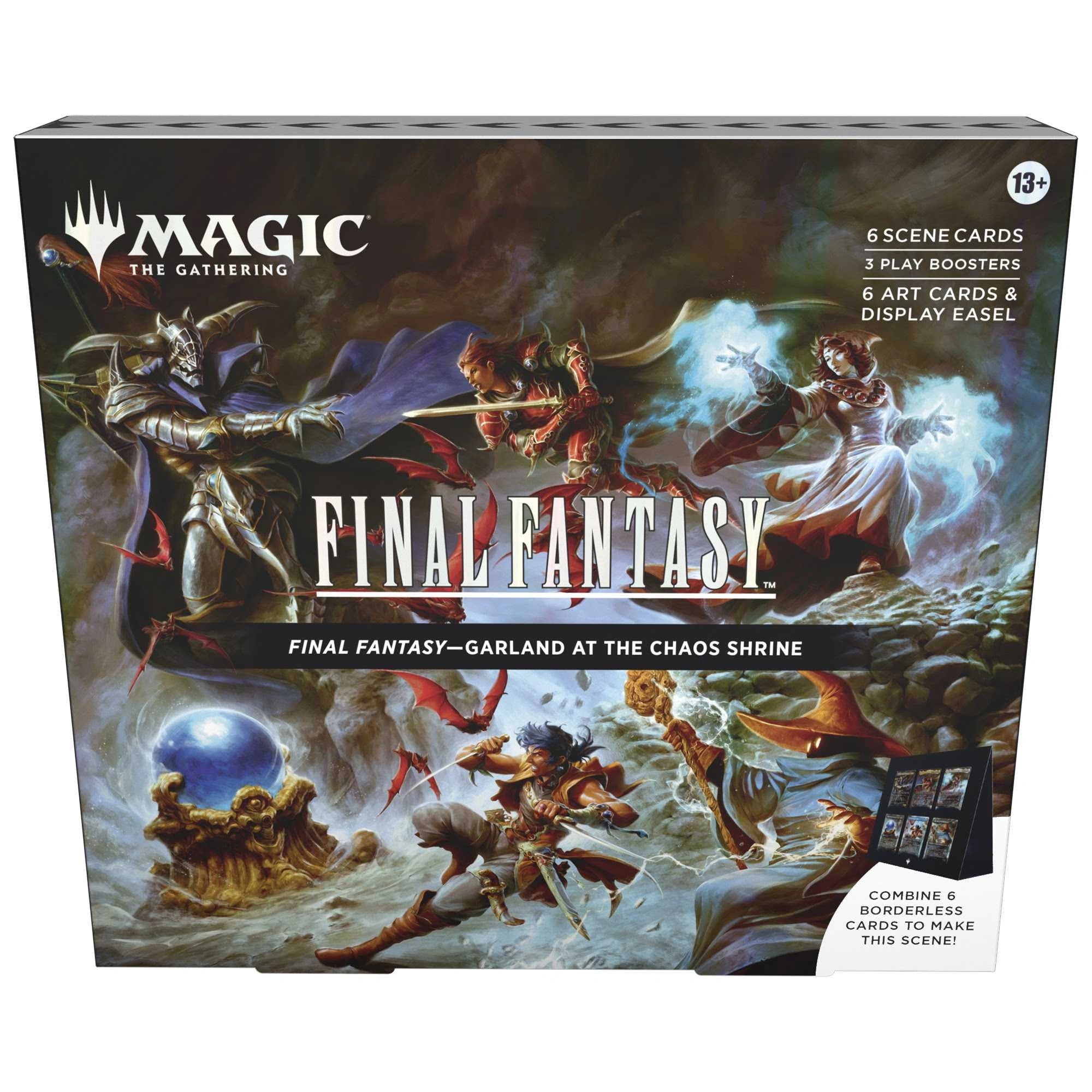 Magic The Gathering: Final Fantasy Scene Box – Garland at the Chaos Shrine
