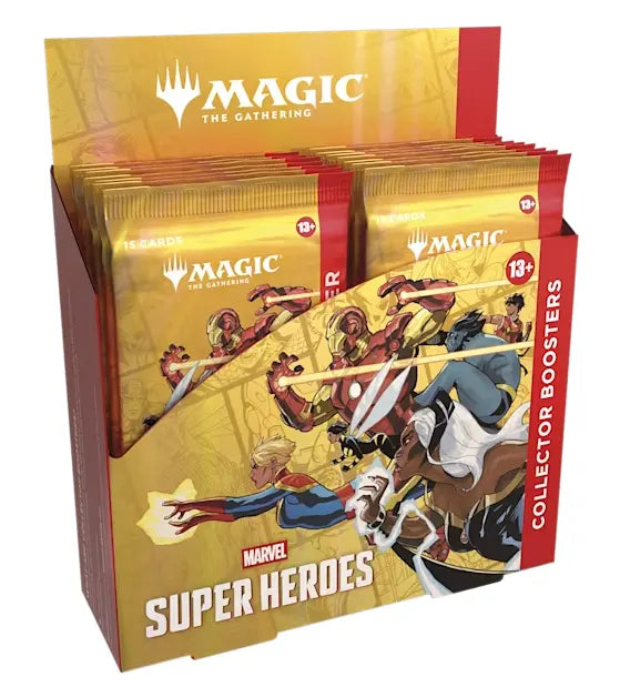 Magic The Gathering: Marvel Super Heroes Collector Booster Display (12)