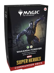 Magic The Gathering: Marvel Super Heroes Commander Deck - Wakanda Forever