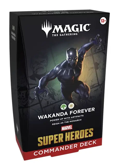 Magic The Gathering: Marvel Super Heroes Commander Deck - Wakanda Forever