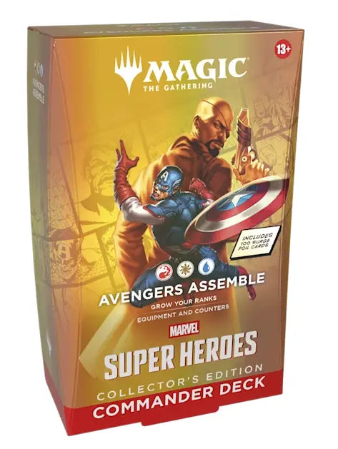 Magic The Gathering: Marvel Super Heroes Commander Deck Collector's Edition - Avengers Assemble