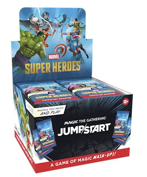 Magic The Gathering: Marvel Super Heroes Jumpstart Booster Display (24)