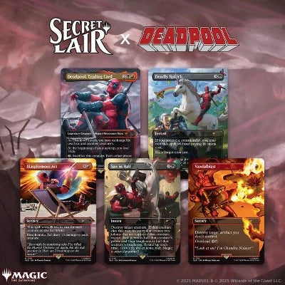 Magic The Gathering: Secret Lair Marvel Deadpool (Non Foil)