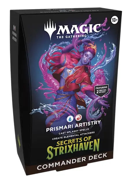 Magic The Gathering: Secrets of Strixhaven Commander Deck - Prismari Artistry