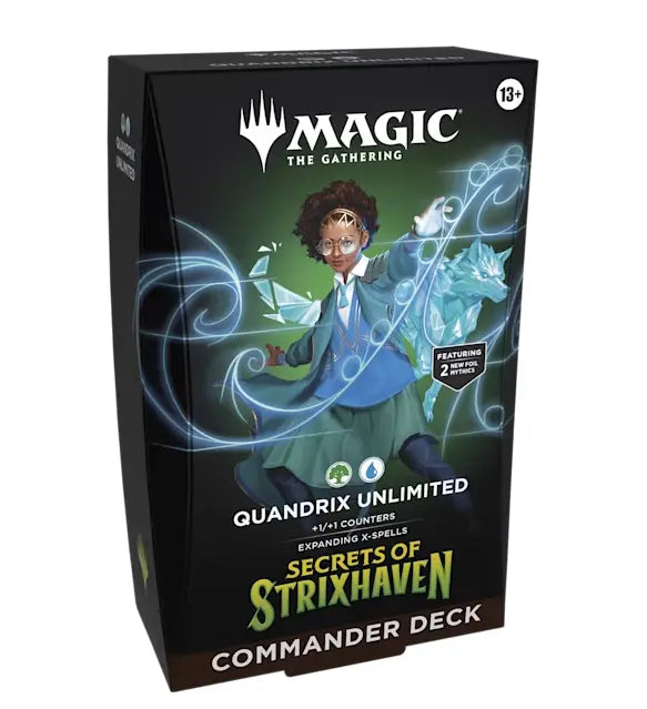 Magic The Gathering: Secrets of Strixhaven Commander Deck - Quandrix Unlimited