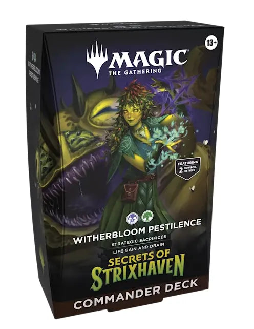 Magic The Gathering: Secrets of Strixhaven Commander Deck - Witherbloom Pestilence