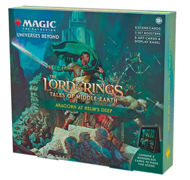 The Lord of the Rings: Tales of Middle-Earth Scene Box - Aragorn at Helm's Deep