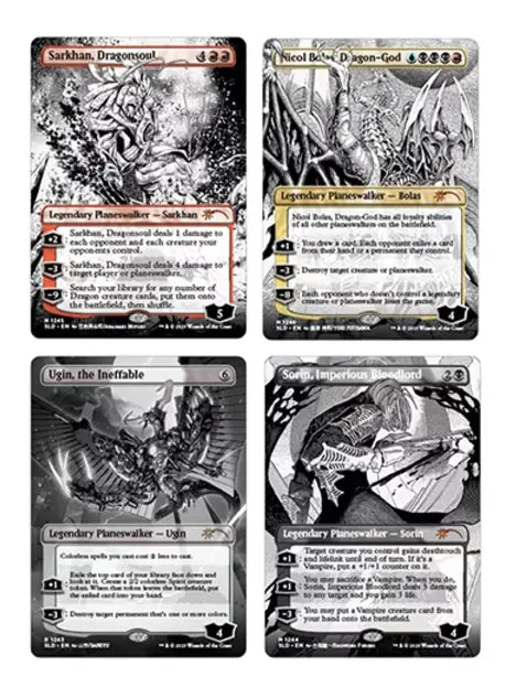 Magic the Gathering Secret Lair Drop WPN Exclusive: More Borderless Planeswalkers