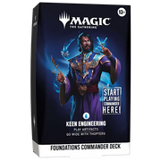 Magic The Gathering Foundations Commander Deck - Keen Engineering
