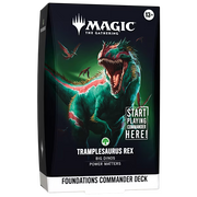 Magic The Gathering Foundations Commander Deck - Tramplesaurus Rex