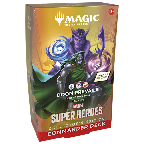 Magic The Gathering: Marvel Super Heroes Commander Deck Collector's Edition - Doom Prevails