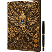 Gold Phoenix Journal | D&D Player & DM Notebook