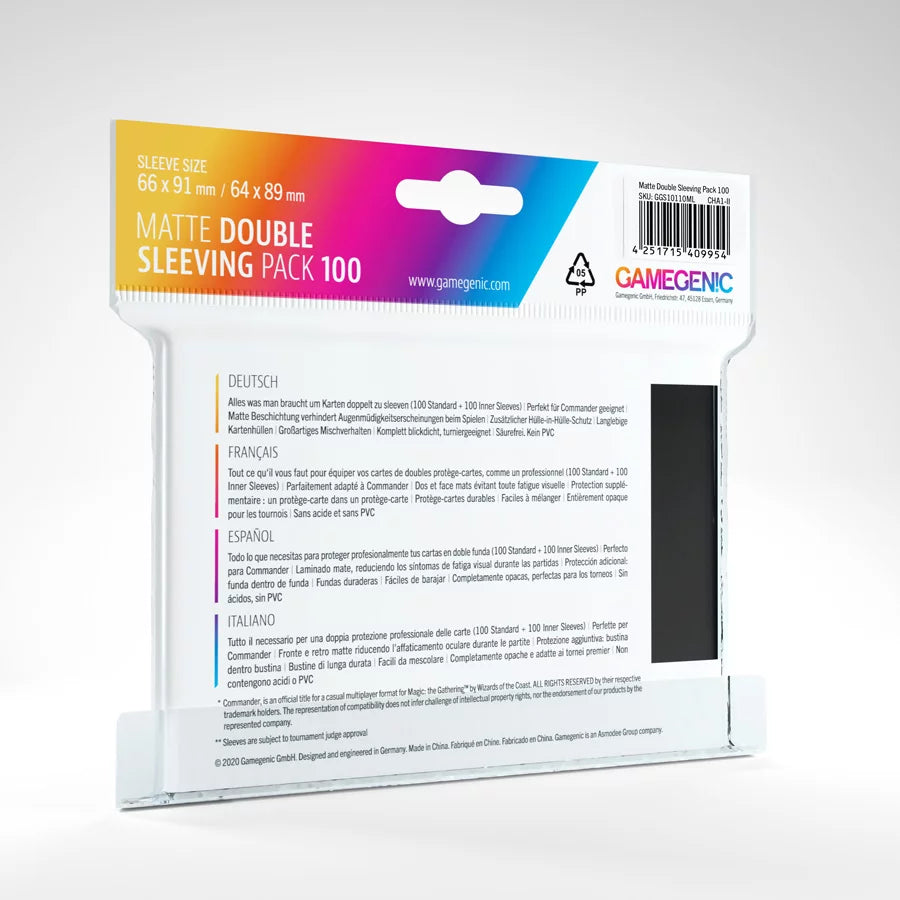 Matte Double Sleeving Pack (100)